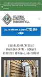 Mobile Screenshot of coloradoasbestosandlead.com